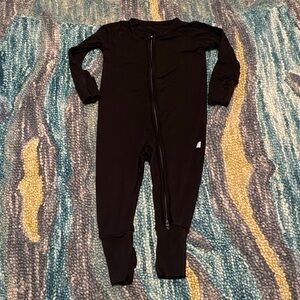 Little Sleepies Zippy 3 to 6 months Black